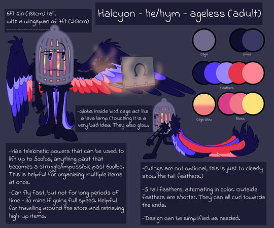 Halcyon Ref Sheet