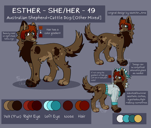 Esther Ref Sheet